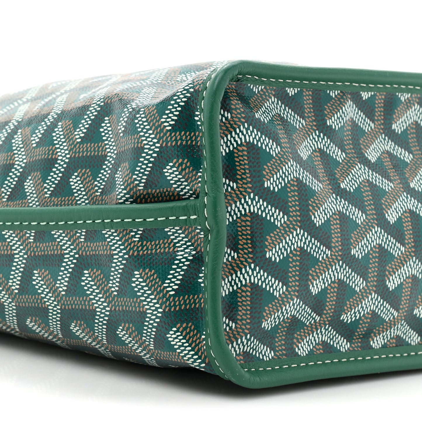 Goyardine Reversible Mini Anjou Green