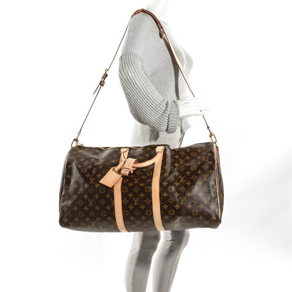 Louis Vuitton Monogram Keepall Bandouliere 55 2 of 8