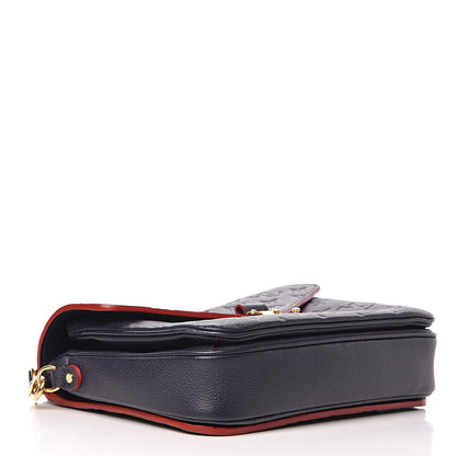 Louis Vuitton Empreinte Pochette Metis Marine Rouge 4 of 9