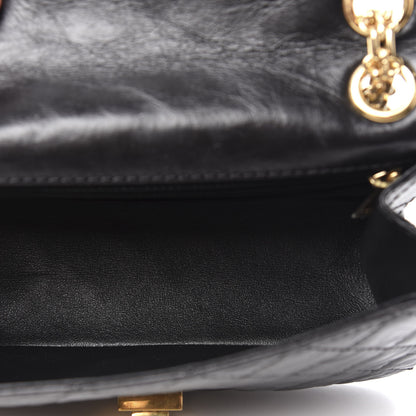Chanel Aged Calfskin Quilted 2.55 Reissue Mini Flap Black 5 of 10
