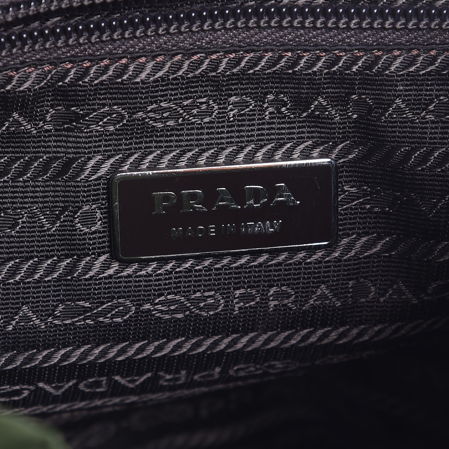 Prada Nylon Vela Small Backpack Army 6 of 8