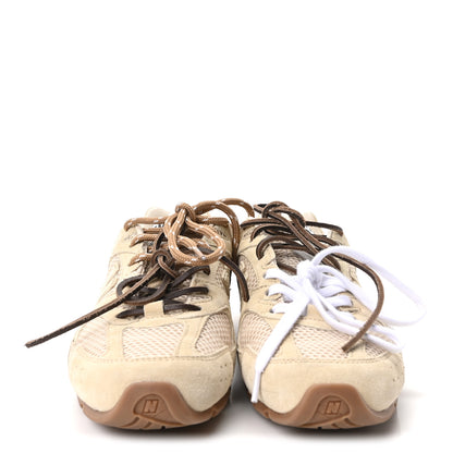Miu Miu X NEW BALANCE Mesh Suede 530 SL Sneakers 38 Burro 3 of 10