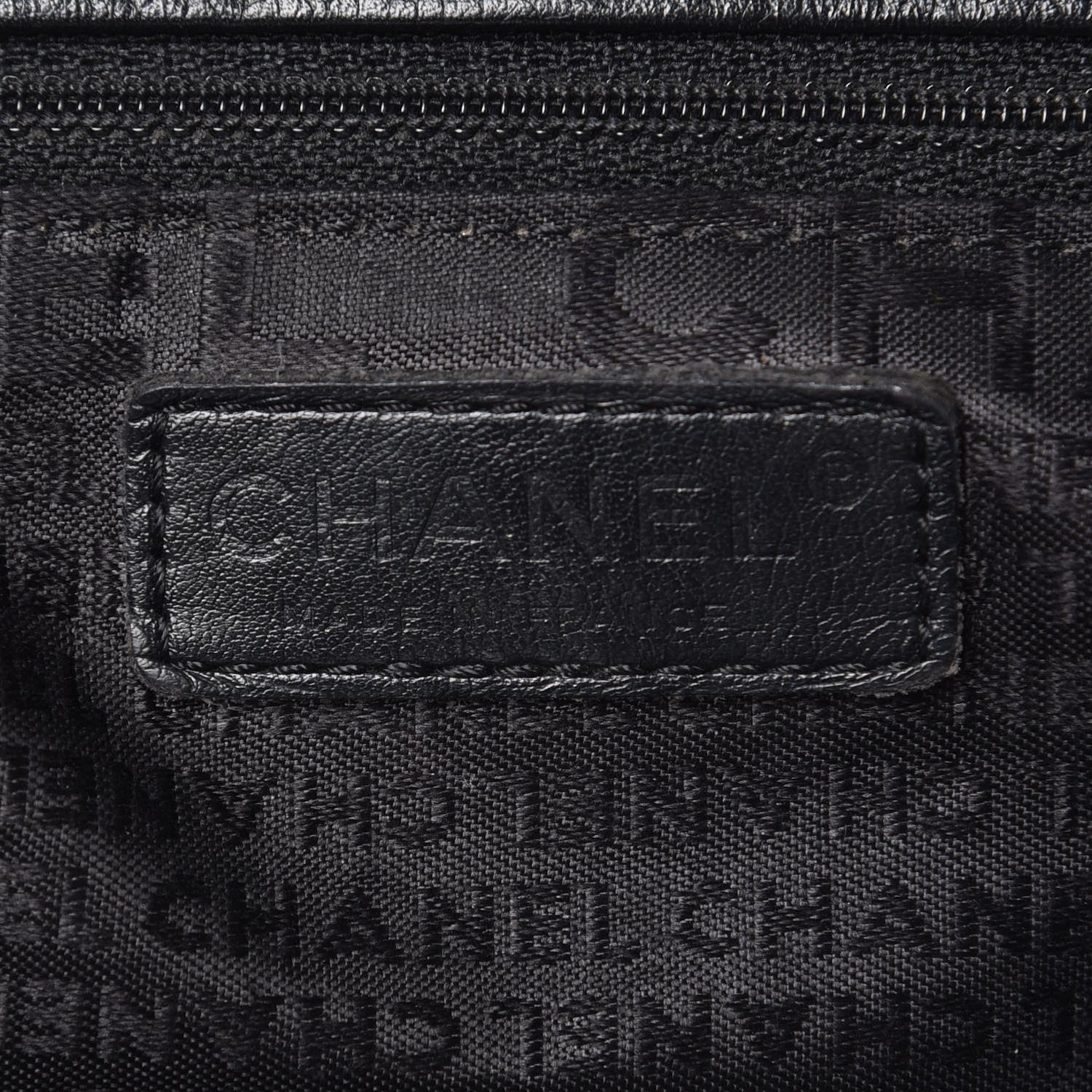 Chanel Caviar Square Stitched Tote Black 12 of 28