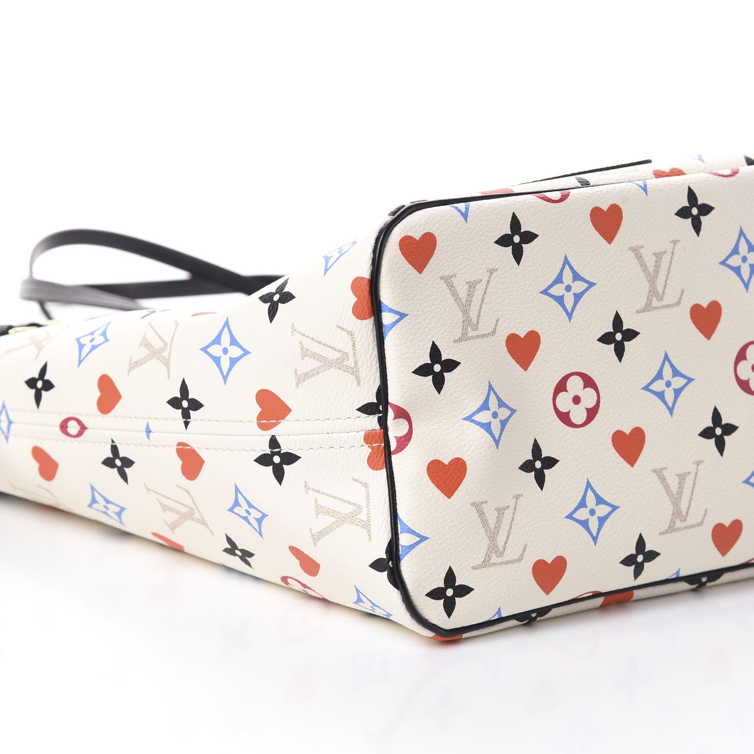 Louis Vuitton Game On Neverfull MM White 9 of 10