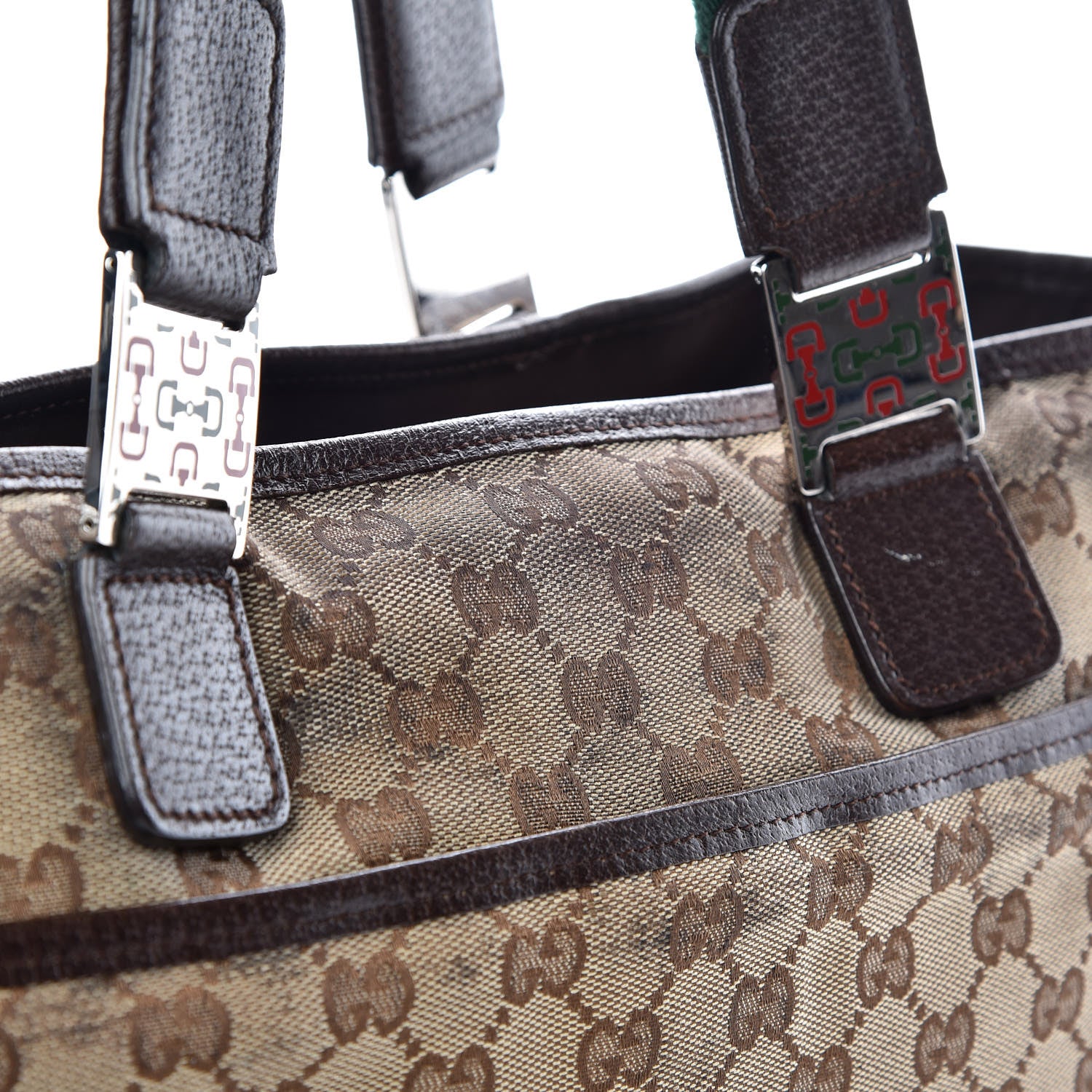 Gucci GG Monogram Pop Tote Brown 12 of 17