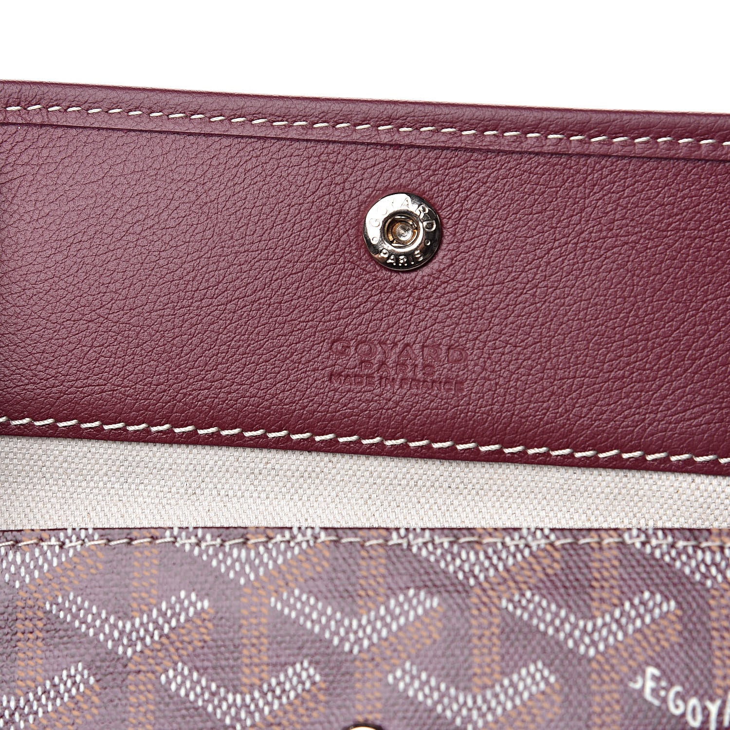 Goyard Goyardine Saint Louis PM Bordeaux 10 of 10