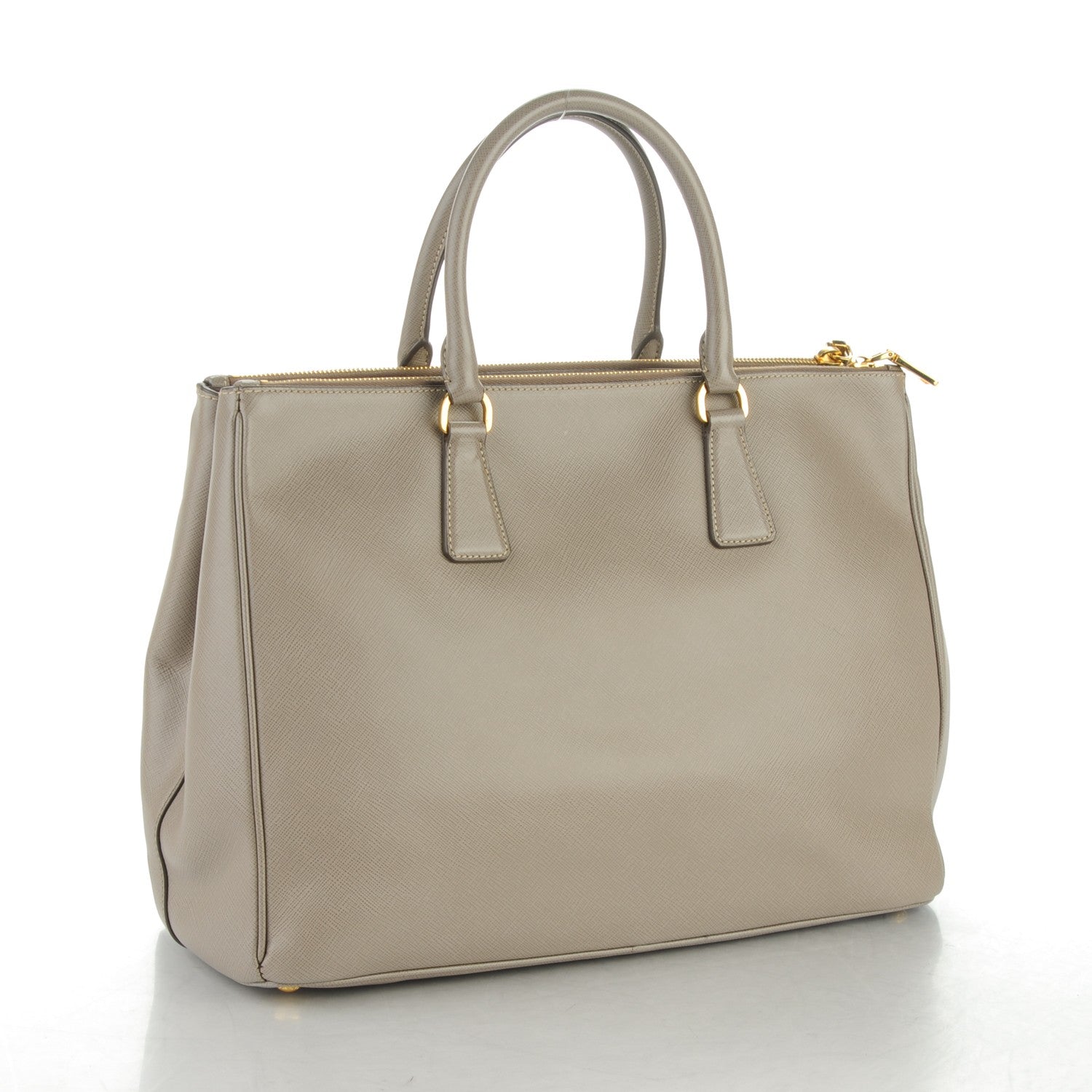 Prada Saffiano Medium Galleria Double Zip Tote Argilla 3 of 9