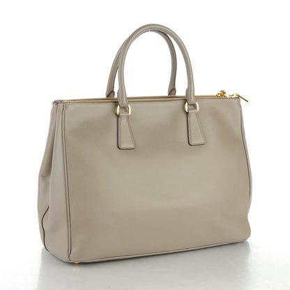 Prada Saffiano Medium Galleria Double Zip Tote Argilla 3 of 9