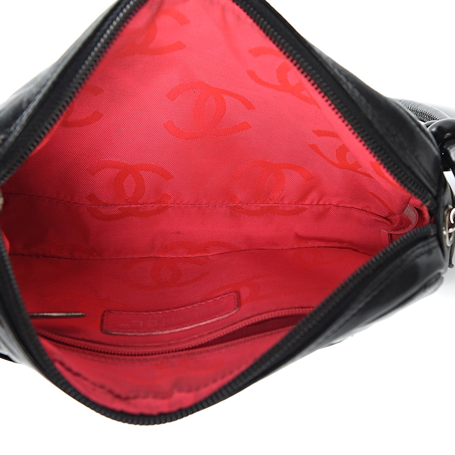 Chanel Calfskin Quilted Cambon Pochette Black 5 of 15
