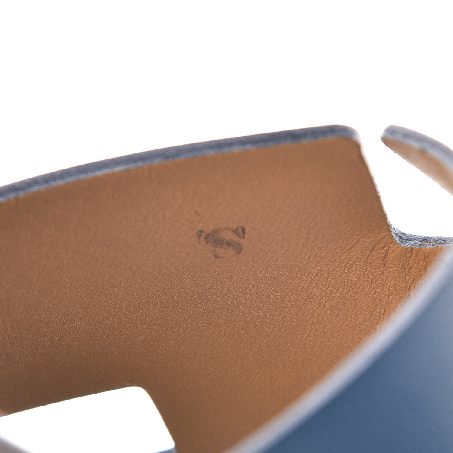 Hermes Calfskin Mens Izmir Sandals 41 Petrole 8 of 9