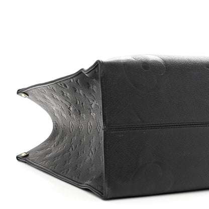 Louis Vuitton Empreinte Monogram Giant Onthego GM Black 9 of 11