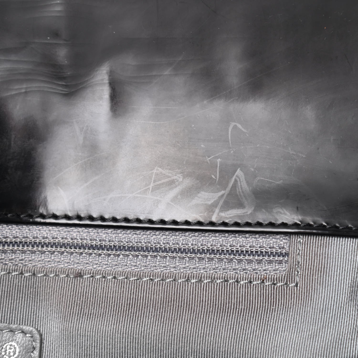 Chanel Glazed Calfskin Large Boy Flap Black 10 of 10