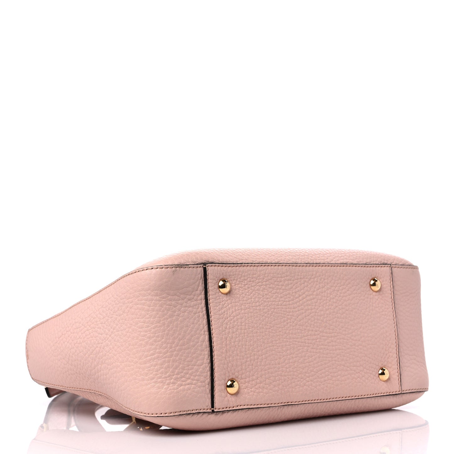 Cuoio Romano Selleria Small FF Tote Cipria