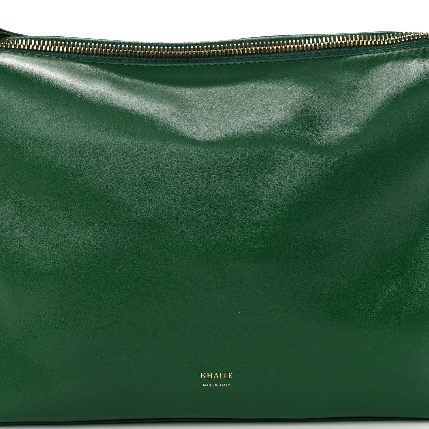 Khaite Calfskin Elena Forest Green 7 of 9