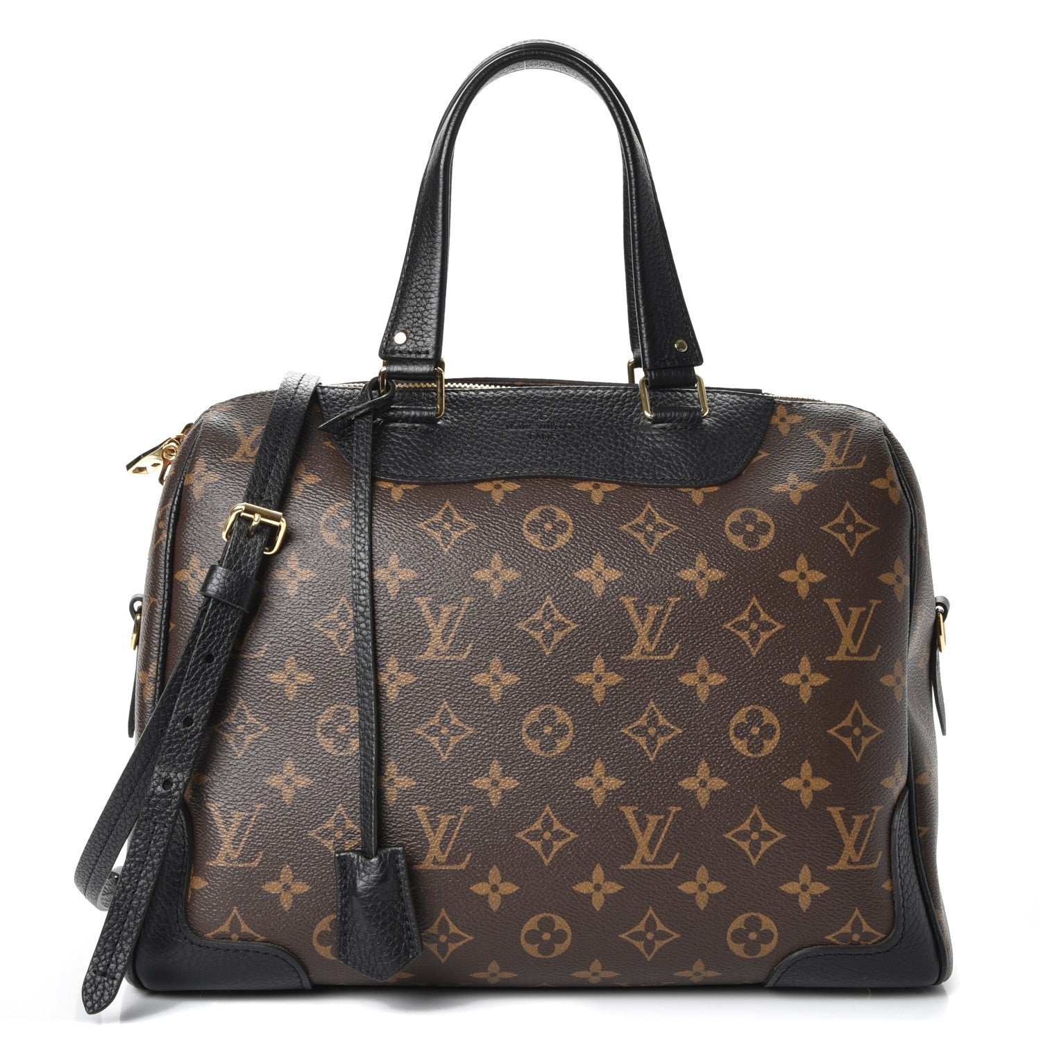 Louis Vuitton Monogram Retiro NM Black 1 of 10