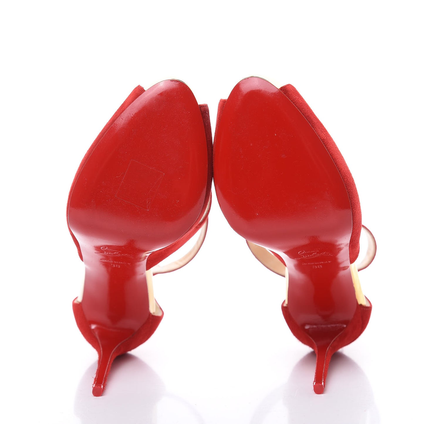 Suede Rosie 120 Pumps 38 Red