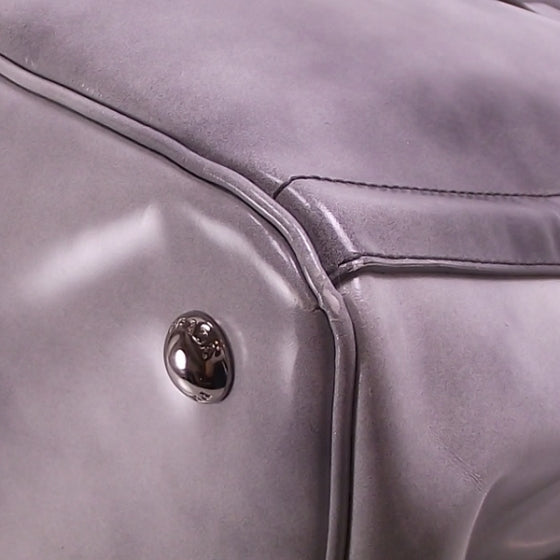 Spazzolato Crystal Tote Grey