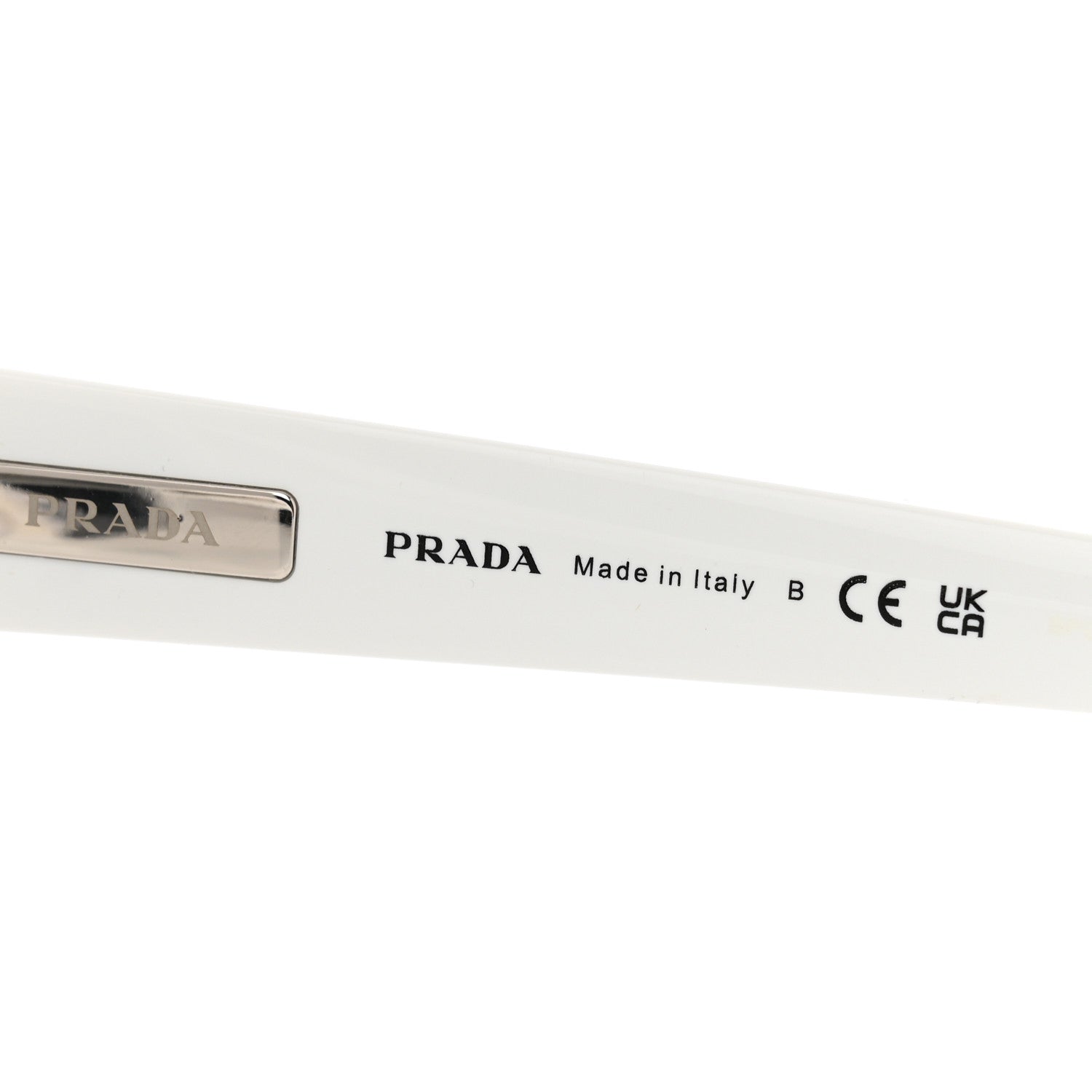 Prada Acetate Sunglasses SPR 24Y White 6 of 6