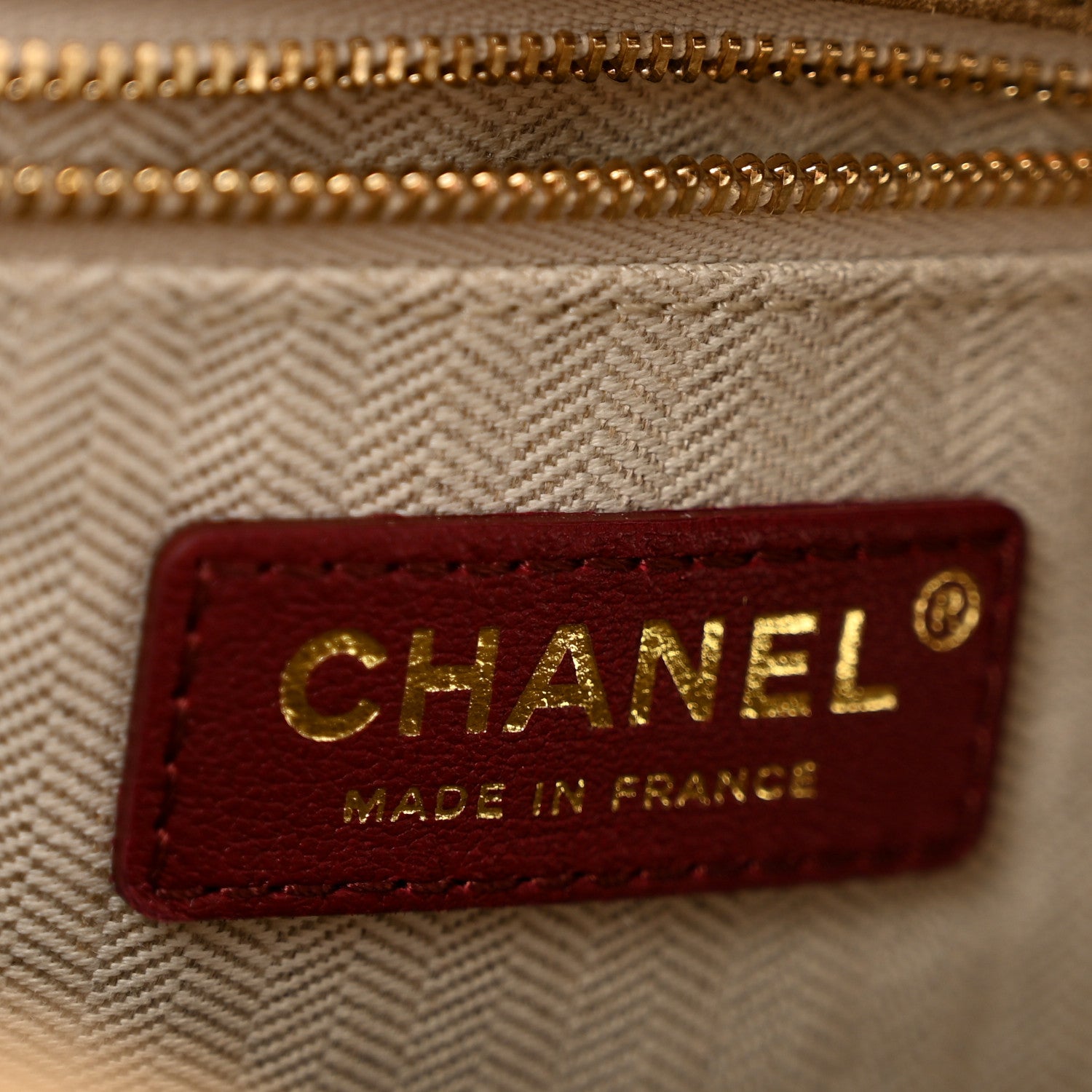 Chanel Suede Quilted Neo Cabas Small Shopping Tote Dark Beige 7 of 13