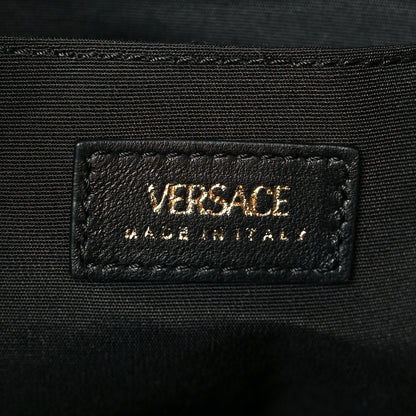 Versace Nappa Quilted Medusa Chain Shoulder Bag Black 6 of 10