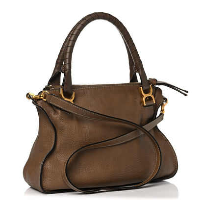 Chloe Calfskin Medium Marcie Satchel Nut 3 of 21