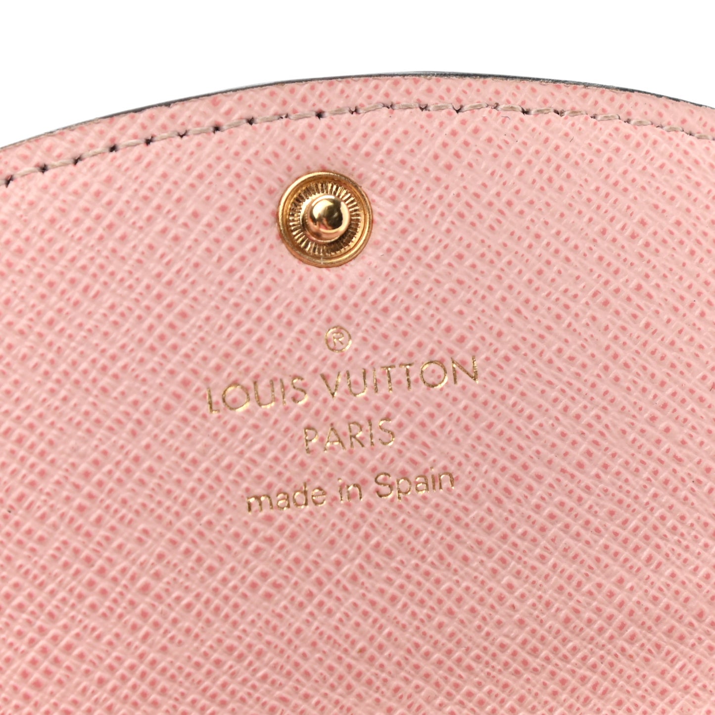 Monogram Rosalie Coin Purse Rose Ballerine