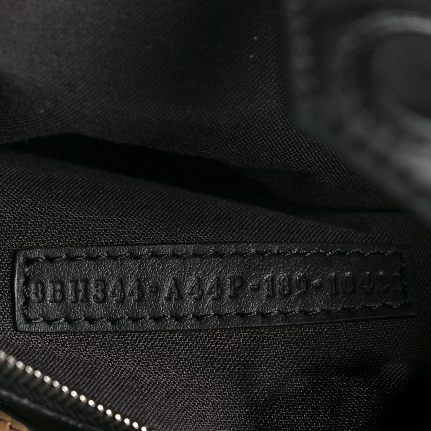 Fendi Vitello Century F is Fendi FF Diagonal Inlay Small Runaway Satchel Fango Black Fragola 7 of 12