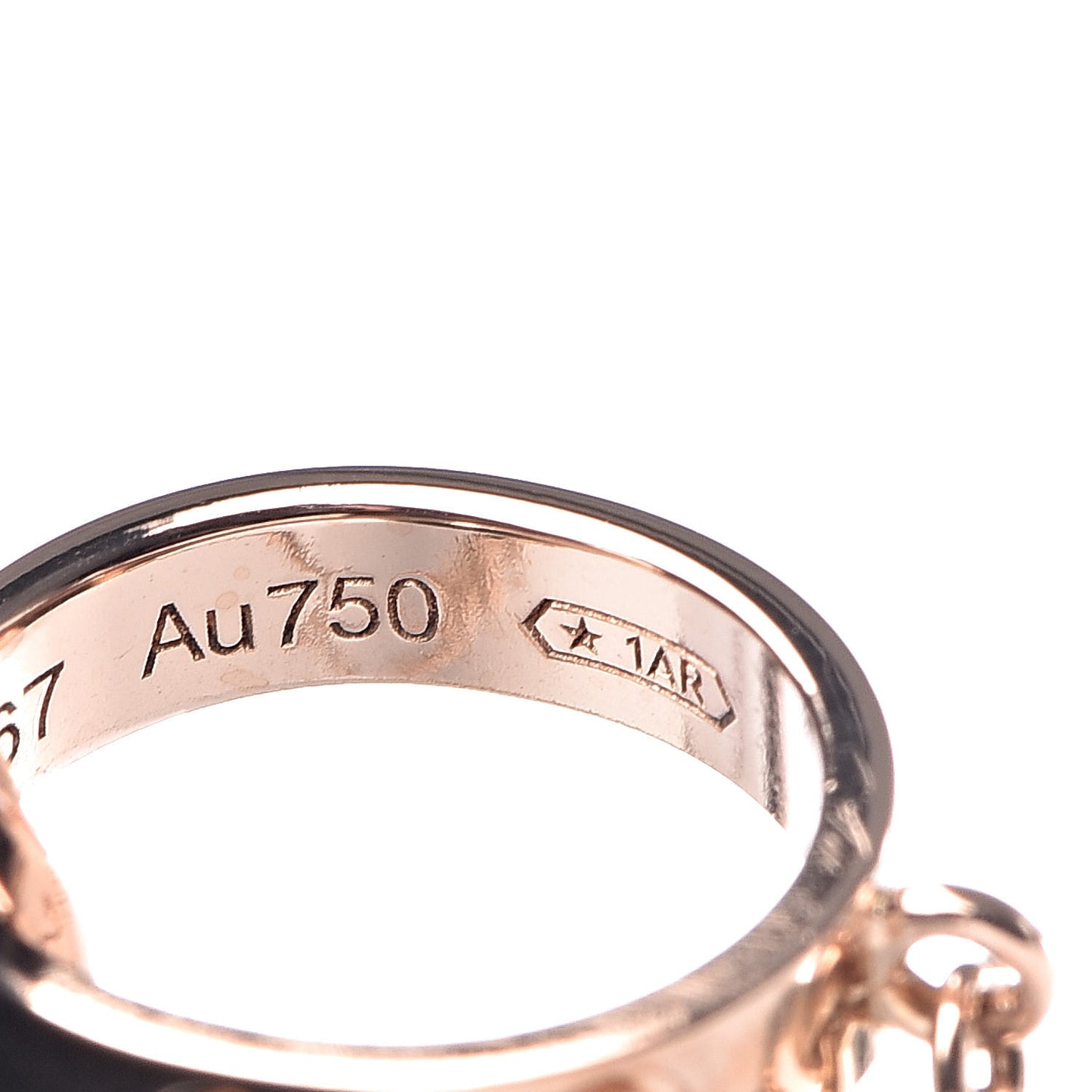 18K Pink Gold Interlocking LOVE Bracelet