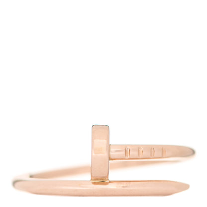 Cartier 18K Pink Gold Small Juste Un Clou Ring 52 6 1 of 5