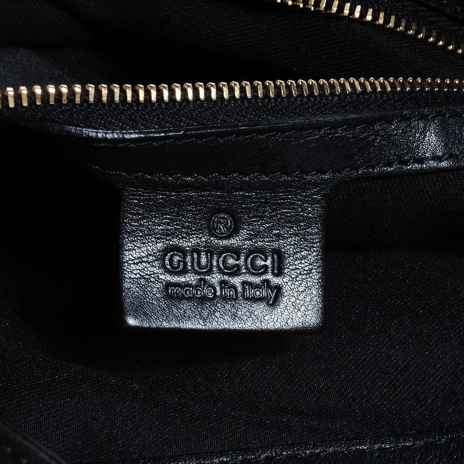 Gucci Leather Large Indy Top Handle Hobo Black 6 of 7