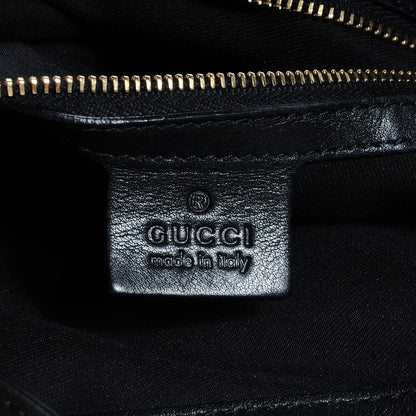 Gucci Leather Large Indy Top Handle Hobo Black 6 of 7