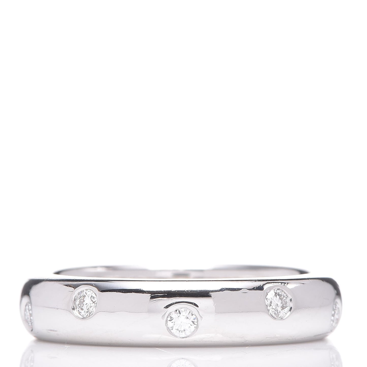 Platinum Diamond 4mm Etoile Band Ring 53 6.25