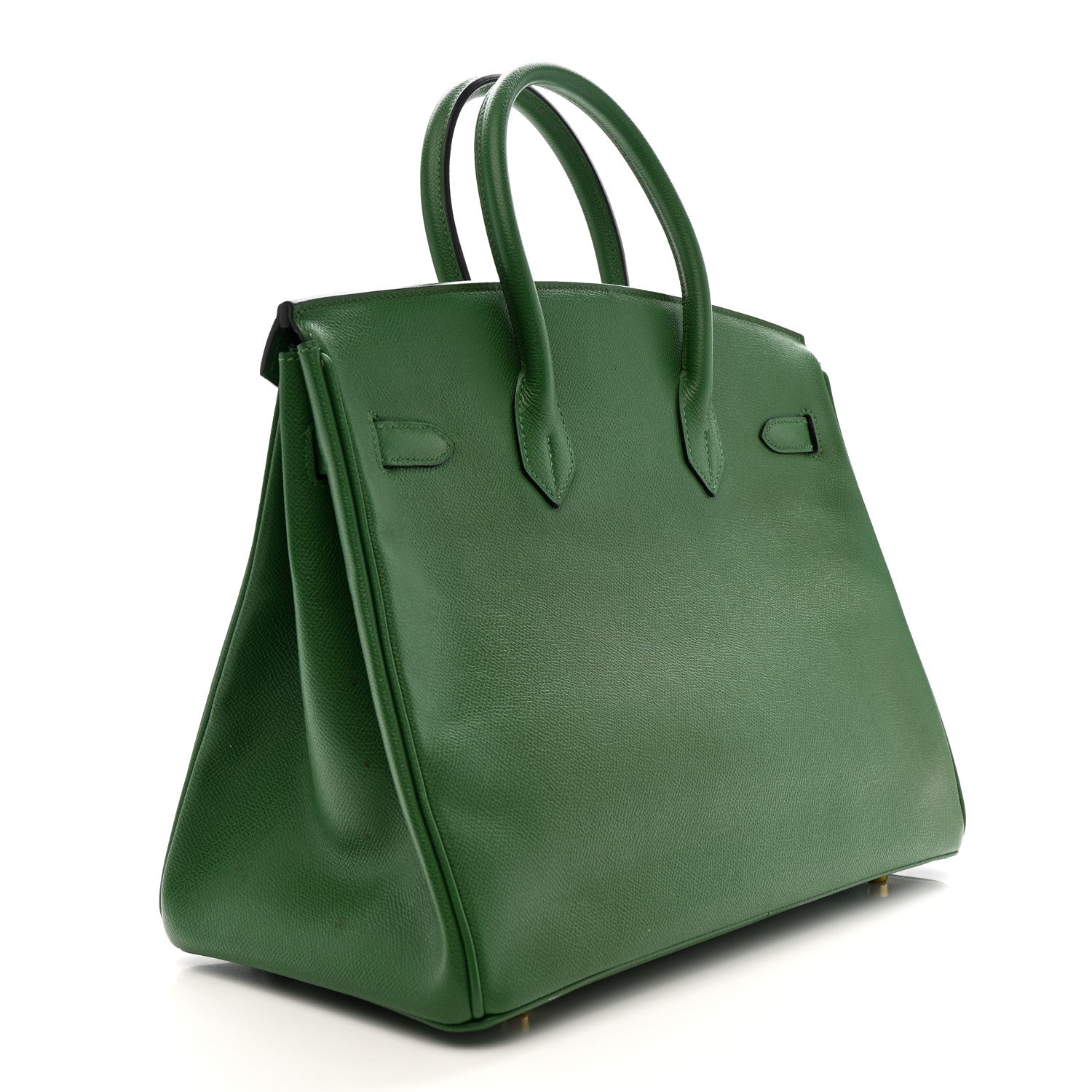 Hermes Courchevel Birkin 35 Vert Clair 3 of 14