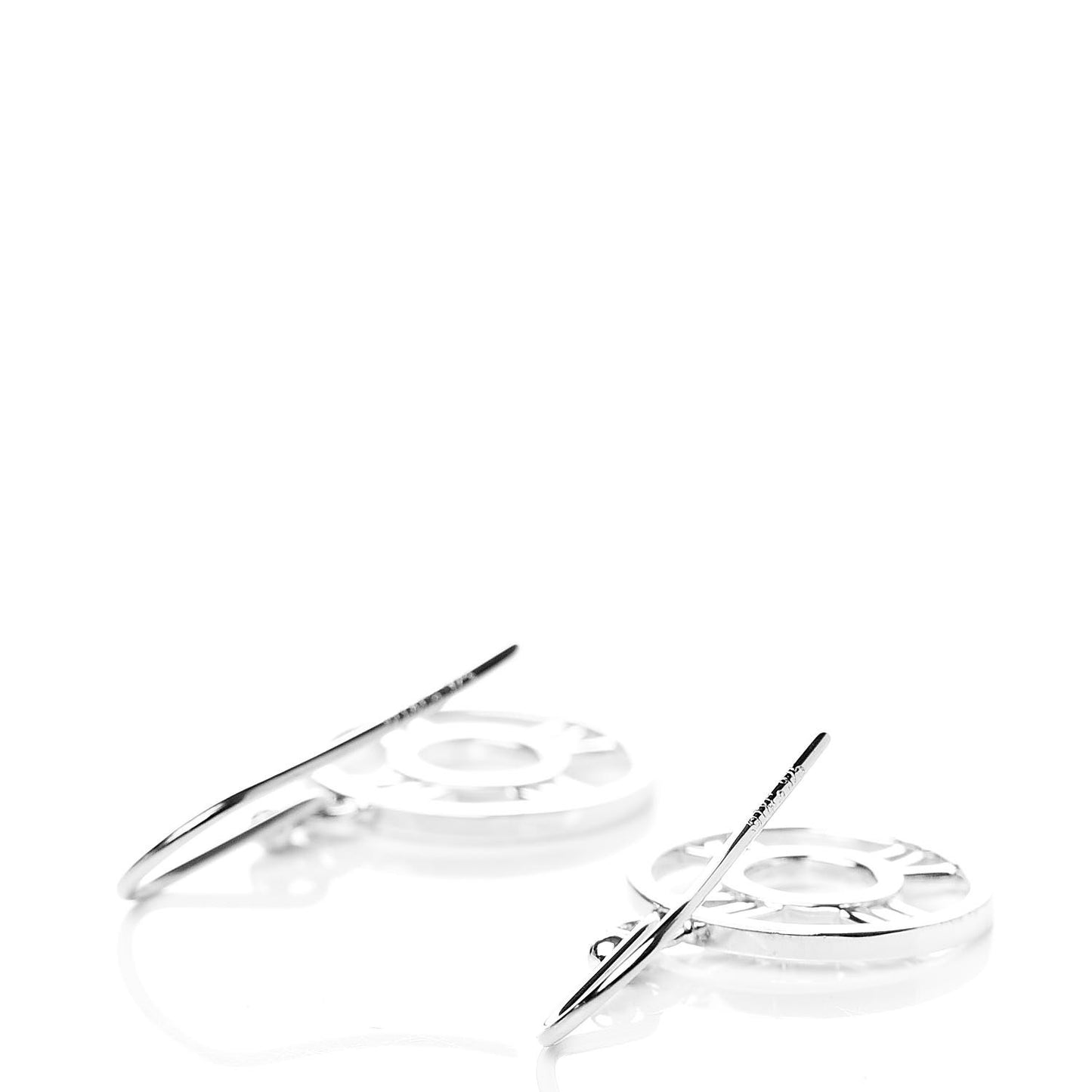 Sterling Silver Atlas Drop Earrings