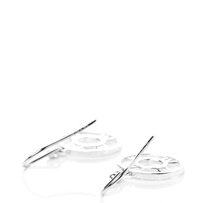 Tiffany Sterling Silver Atlas Drop Earrings 3 of 4