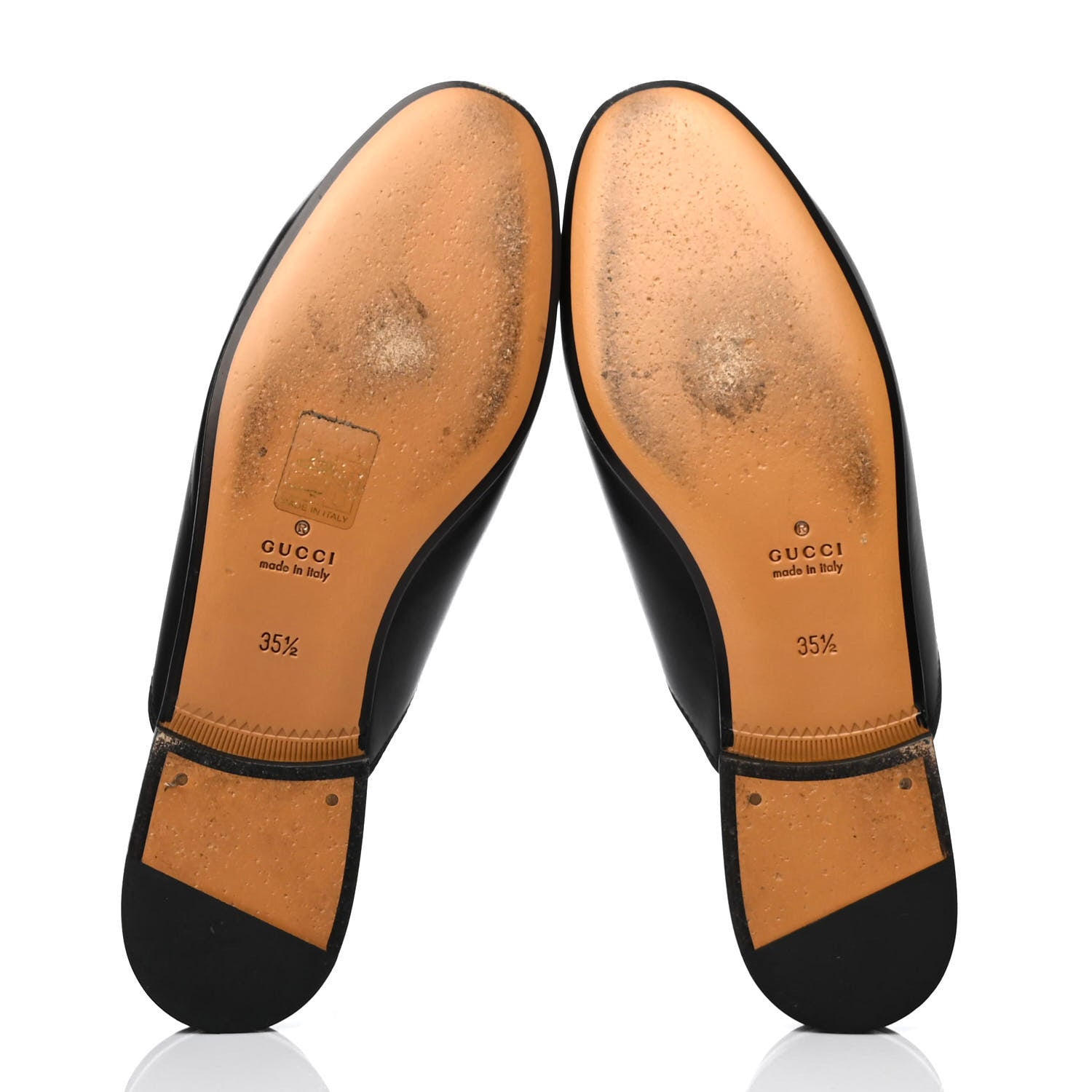 Gucci Calfskin Womens Princetown Slippers 35.5 Black 4 of 4