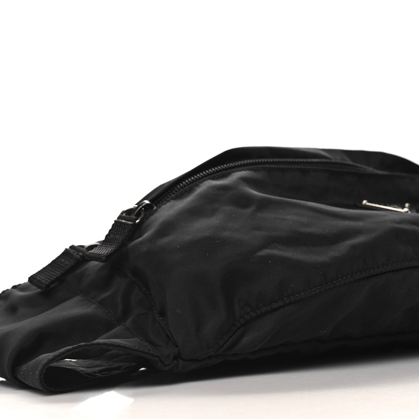 Tessuto Nylon Montagna Belt Bag Black