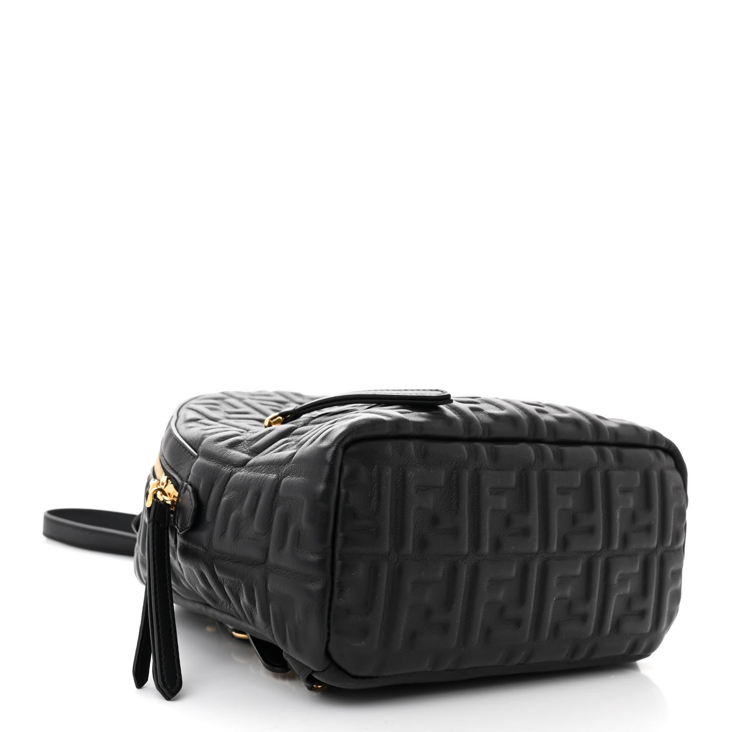 Fendi Nappa FF 1974 Embossed Mini Backpack Black 4 of 10