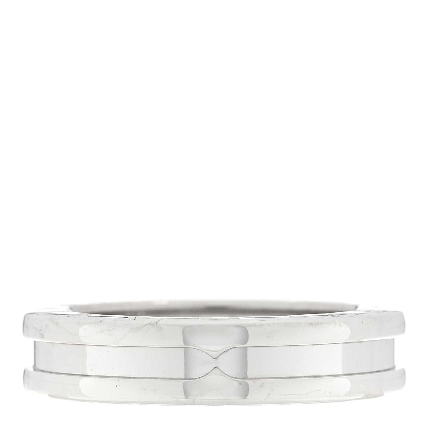 18K White Gold B.Zero1 One-Band Ring 49 5