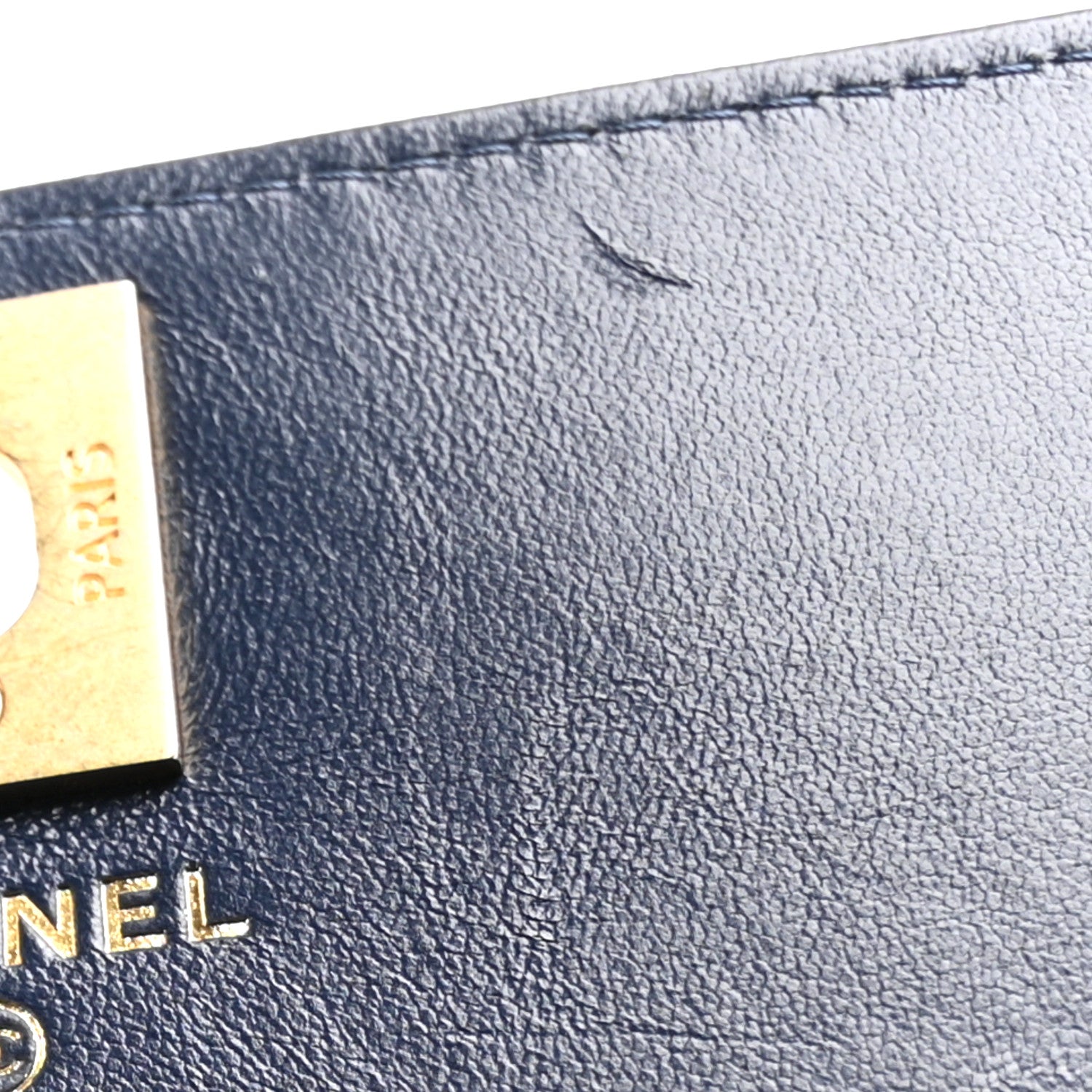 Chanel Lambskin Quilted Pillow Crush Wallet On Chain WOC Dark Blue 13 of 14