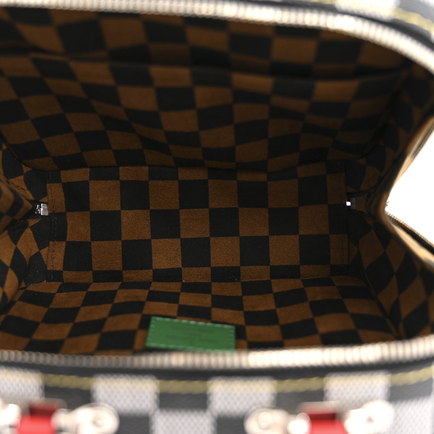 Louis Vuitton Damier Valisette BB Black White 5 of 11