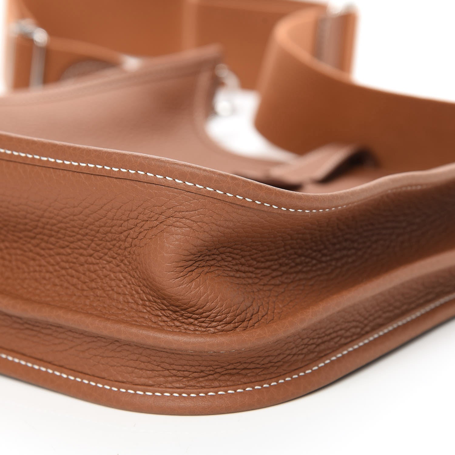 Hermes Taurillon Clemence Evelyne III PM Gold 7 of 10
