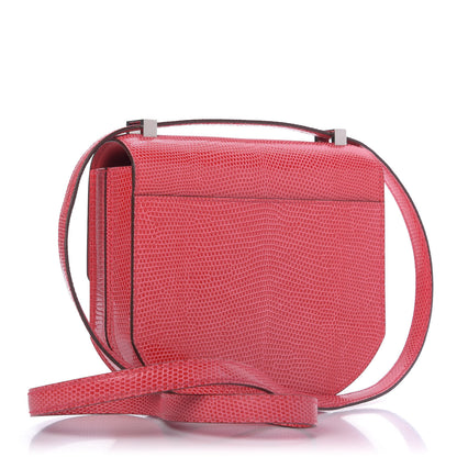 Hermes Lizard Mosaique Au 24-17 Rose Extreme 3 of 8