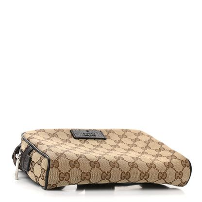 Gucci Monogram Belt Bag Dark Brown 4 of 10