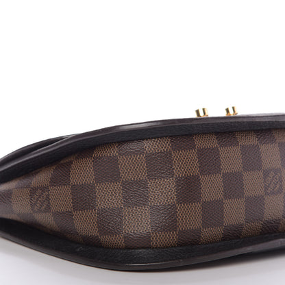Louis Vuitton Damier Ebene Cuir Taurillon Wight Black 7 of 9