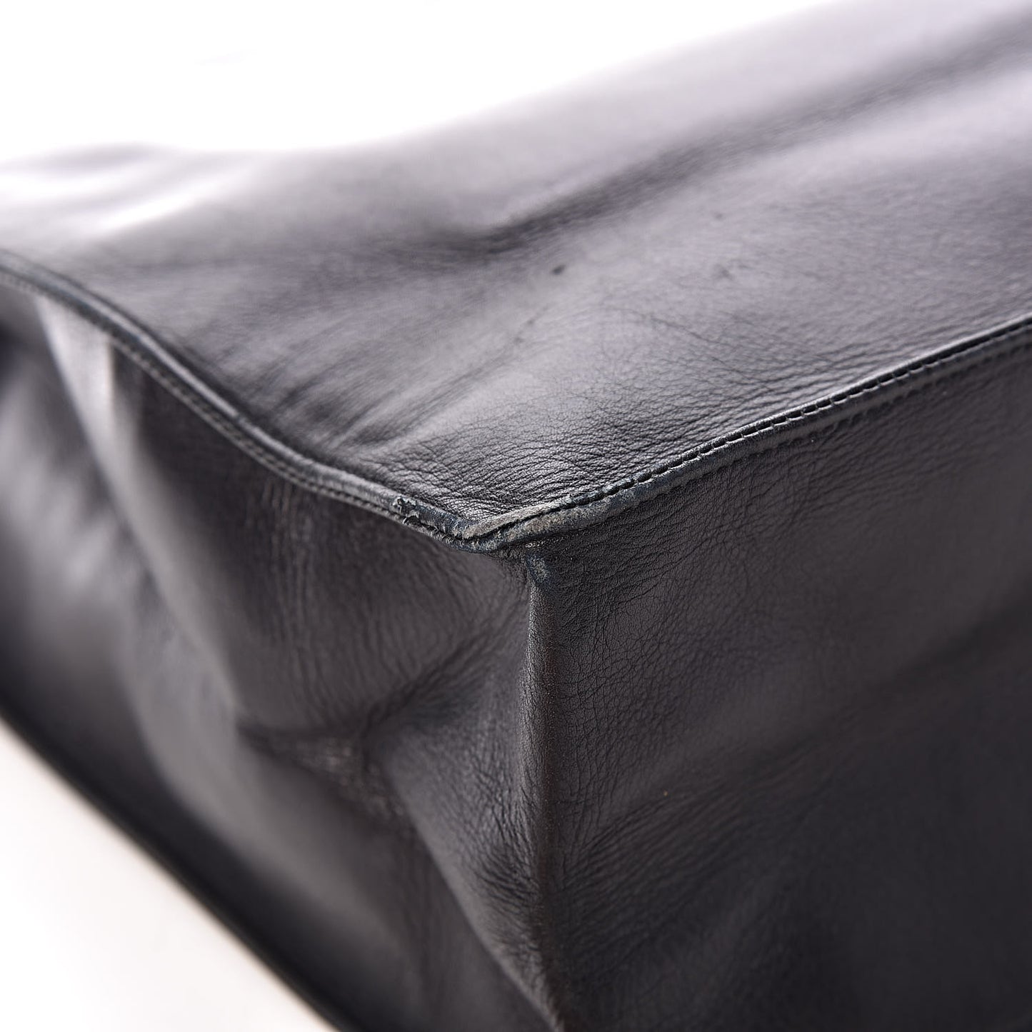 Calfskin CC Tote Black