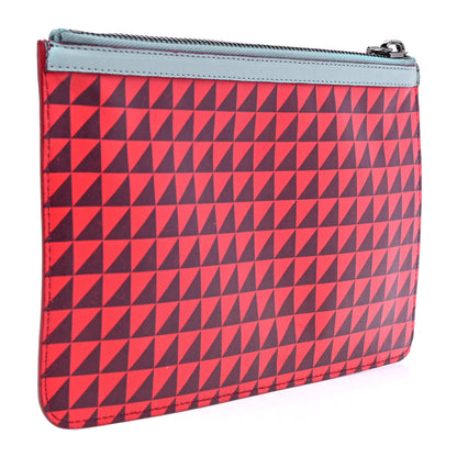 Proenza Schouler Calfskin Triangle Print Zip Pouch Multicolor 2 of 4