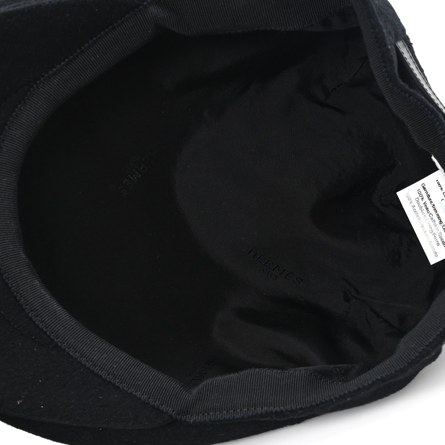 Cashmere Cap 58 Black