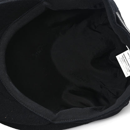 Hermes Cashmere Cap 58 Black 7 of 8