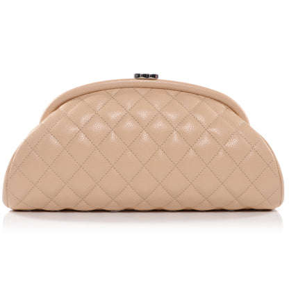 Chanel Caviar Quilted Timeless Clutch Beige Clair 1 of 9
